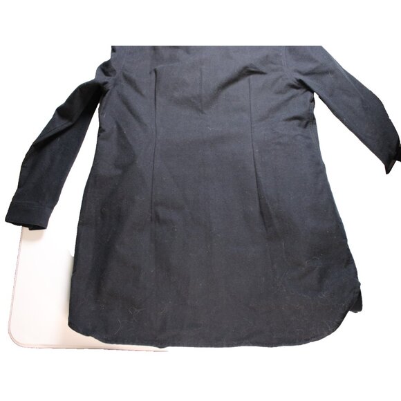 L.L. Bean Womens Black Long Sleeve Shirt Size Large Soft Cotton Camois Cloth - Picture 11 of 11